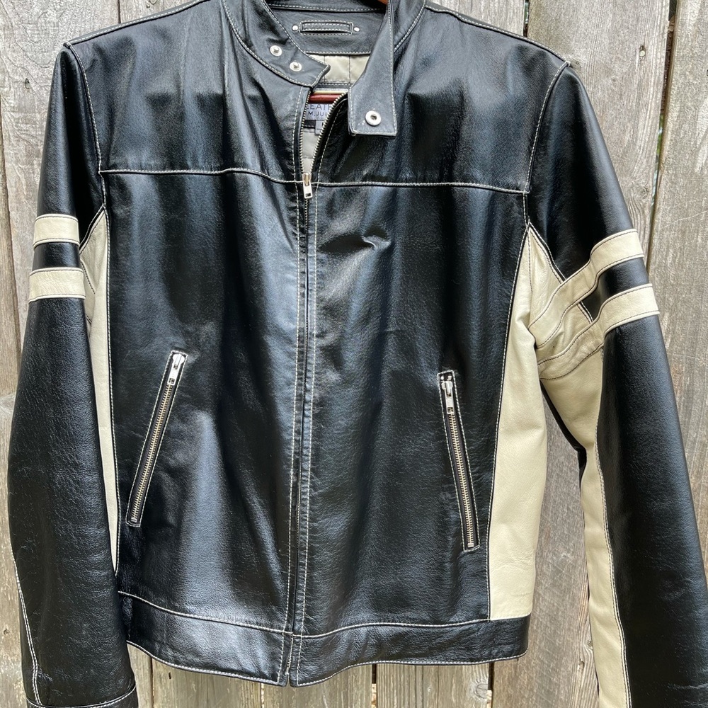 Men’s Leather Motorcycle Jacket